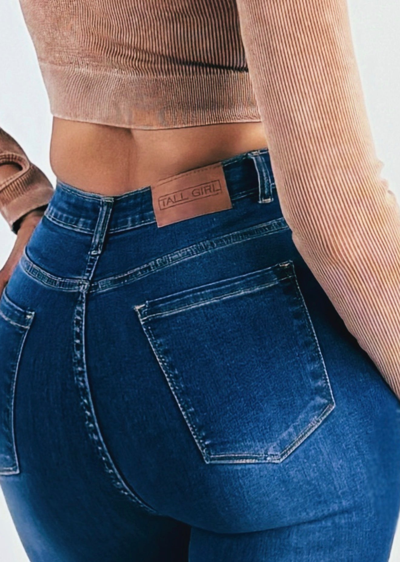 Classic Cutie – High-Waisted Denim Jeans